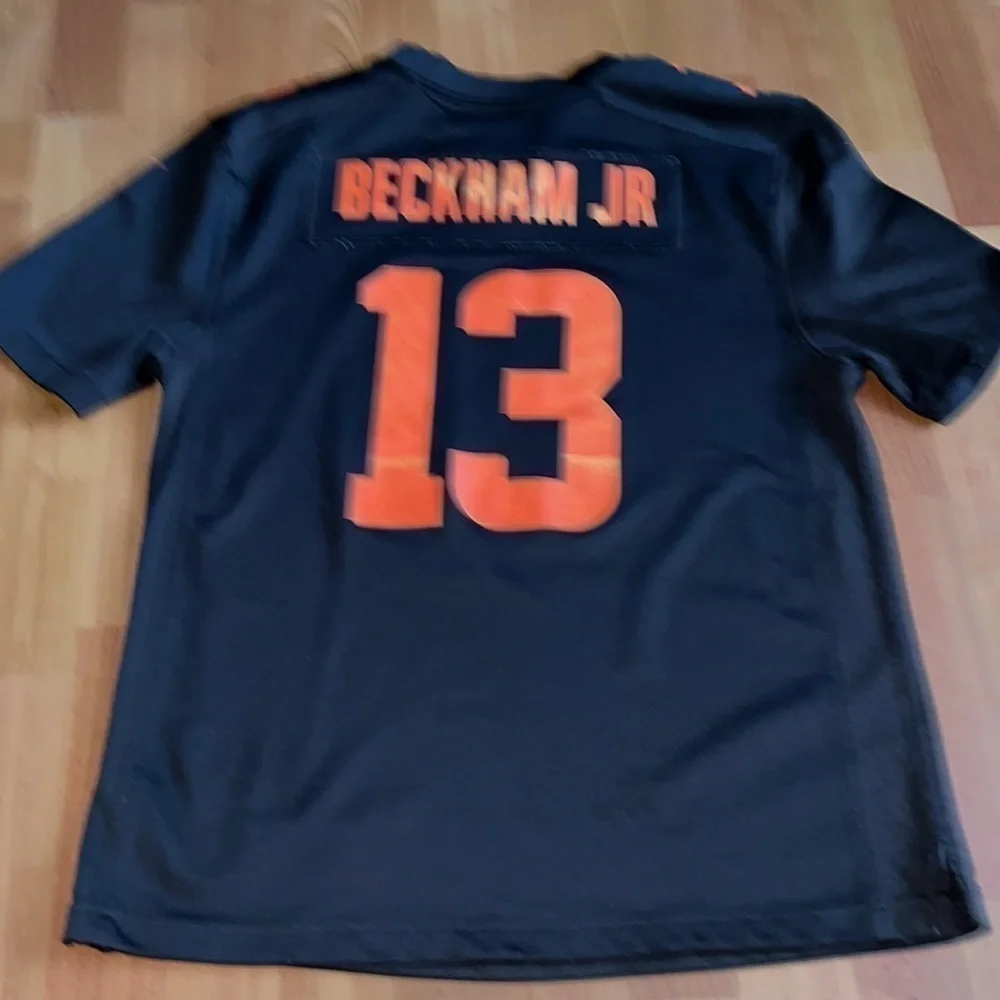 Nike Odell Beckham Jr. Brown Cleveland Browns Alternate Game Jersey youth XL